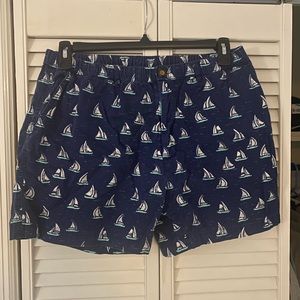 Chubbies mens sailboat shorts XL